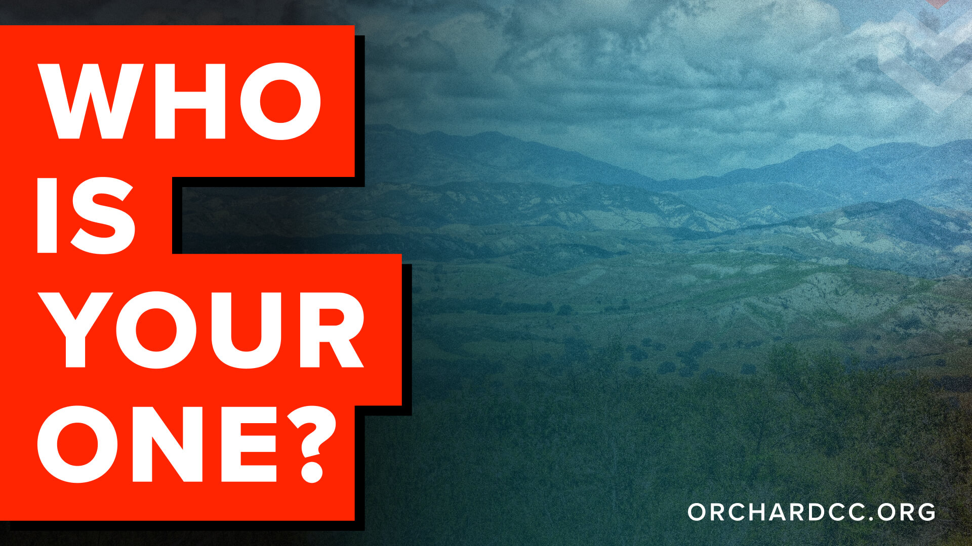 Who is Your One_ San Marcos Who is Your One_ San Marcos